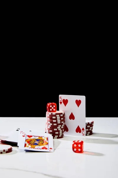 Texas Poker table layout at boskoin with community cards and player positions